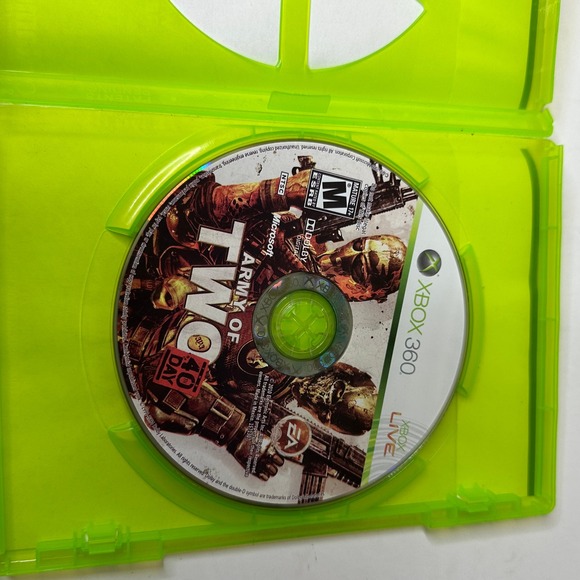 XBox 360 Lot of 4 Call‎ of DutyMW3, Mortal Kombat.., Gears of War 3, Army of two - Picture 14 of 14